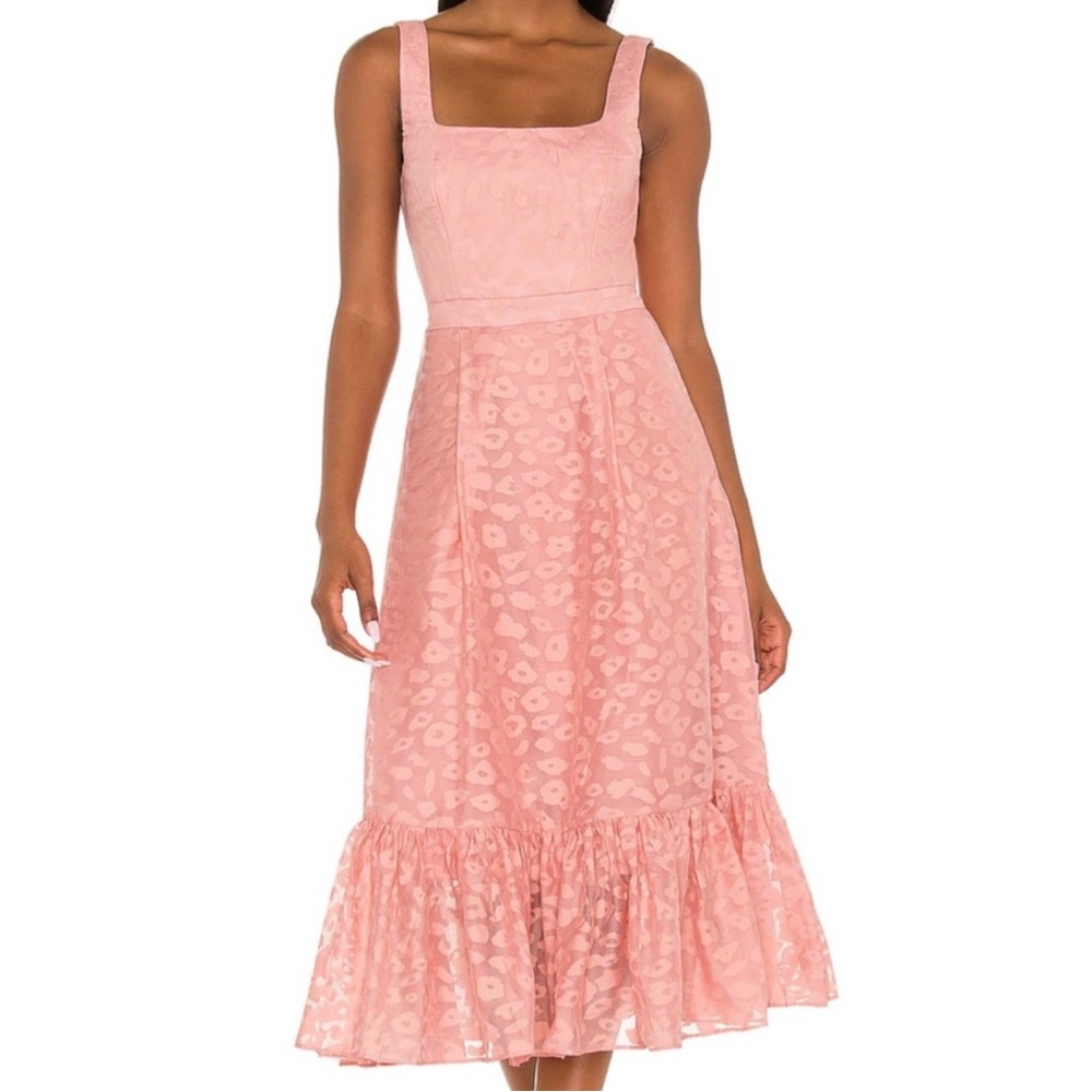 NBD Sorrento Midi Dress in Blush